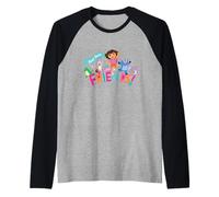 Dora The Explorer Good Times with Good Friends Raglan Baseball Tee