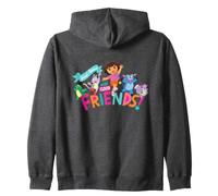 Dora The Explorer Good Times With Good Friends Zip Hoodie