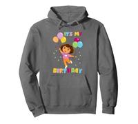 Dora The Explorer It's My Birthday Balloons Pullover Hoodie