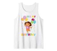 Dora The Explorer It's My Birthday Balloons Tank Top