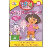 Dora the Explorer - Leon the Circus Lion / The Lost City / Save the Puppies disc 18 ( vol.18 )