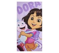 Dora The Explorer Microfibre Children's Towel for Bath and Beach - Children's Microfibre Towel with Design and Daily Use
