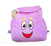 Dora the Explorer Mr. Face Purple Plush Backpack