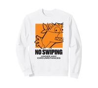 Dora The Explorer No Swiping Under Any Circumstances Sweatshirt