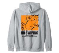 Dora The Explorer No Swiping Under Any Circumstances Zip Hoodie