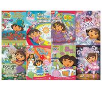Dora the Explorer: Pirate Adventure / Shy Rainbow / Dance To The Rescue / Dora in Wonderland / Enchanted Forest Adventures / It's a Party / Big Sister Dora / Dora's Ballet Adventures (8-Pack)