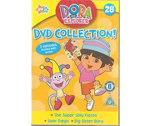 Dora the Explorer - The Super Silly Fiesta / Save Diego / Big Sister Dora disc 28 ( vol.28 )