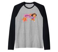 Dora The Explorer Vamanos! Let's Go! Raglan Baseball Tee