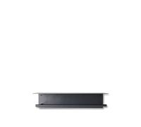 ferm LIVING Dora towel hanger with shelf Black