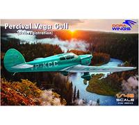 Dora Wings 48015 Percival Vega Gull civilian registrations 1:48 Aircraft Model Kit