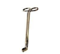 DORAFO Candle Wick Trimmer, Wick Cutter with Sharp Angled Blades Candle Scissors for Candle Care, Brushed Stainless Steel in Elegant Bronze Fishing, Sturdy Antique Wick Trimmer