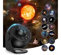 Doraimuni Planetarium Projector for Bedroom, Galaxy Projector with 13 Film Discs, Star Projector Nebula Night Light with Timer, Starry Night Light Projector Space Lamp for Adults and Children