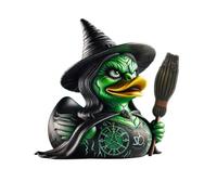 Doraler Gothic Gifts,Witchy Gift For Women Men,Gothic Ducks Home Decor, Quirky Punk Ducky Resin Sculpture Halloween Decor Ornaments Collectible Figures