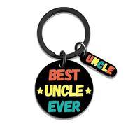 Doraler Uncle Gifts for Fathers Day Uncles Gifts from Niece Nephew Funny Keychain Best Uncles Ever Gift for Man Birthday Fathers Day Gift for Him