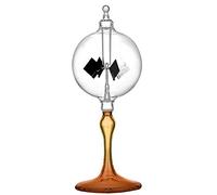 DORAMI Medium Orange Solar Power Radiometer Crookes Spinning Vanes Glass Windmill Gift Home Desk Decoration M