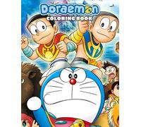 Doramon's Friends Coloring Book: JUMBO Drawing Pages Of Characters for Kids