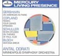 Dorati / Minneapolis Symphony – Gershwin / Copland / Schuller / Bloch – CD – Import (Verve Spa)