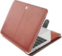 Dorca® Laptop Case Cover Compatible with Asus VivoBook Ultra K14 K413EA-EB312WS Laptop (Slim & PU Leather)- Brown