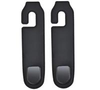 Dorccsi Car Headrest Hook, 2PCS Leather Car Purse Hook, 50kg Load Seat Headrest, Bendable Purse for, Handbag Coat Umbrellas Seat Hooks for