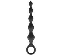 Dorcel Deep Feel - beaded anal dildo (black)