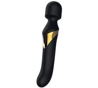 Dorcel Dual Orgasms Gold - 2-in-1 Massaging Vibrator (Black)