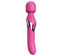 Dorcel Dual Orgasms - Rechargeable 2in1 Massager Vibrator (Pink)