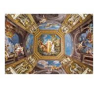 DORCEV 10x6.5ft Sistine Chapel Backdrop Banner Church in The Vatican Background for Photography Church Events Supplies Ceiling Painting Pattern Decorations Wallpaper Photo Booth Video Studio Props