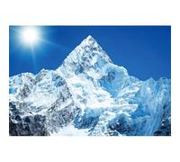 DORCEV 10x8ft White Iceberg Backdrops for Photography Snow Mountain Winter Wedding Backdrop Banner Polar Region North Pole Ice Shelf Snow Mountains Background Blue Sky Sunrise Photoshoot Props