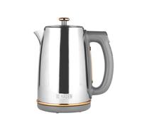 Dorchester Temperature Control Kettle - Chrome & Rose Gold - Fast Boil - 3000W - Digital Electric Kettle with LCD Display, Keep Warm Function, 1.7L