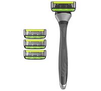 DORCO PACE 6 Pro_6 Blades System Razor (1 Handle + 4 Refills)