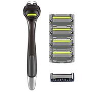 DORCO Try Me Set (DORCO Pace 6 Pro_ 1 Handle + 4 Refills & 1 free 7 Blades Refill)