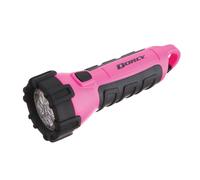 Dorcy 55 Lumen Floating Waterproof LED Flashlight with Carabineer Clip, Pink (41-2509) 8.8 Inch