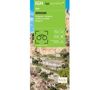 Dordogne - Périgueux Bergerac Sarlat-la-Canéda Périgord (D24): DORDOGNE - PÉRIGUEUX - BERGERAC - SARLAT LA CANÉDA - PÉRIGORD 1:100000 (TOP 100)