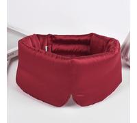 Dore and Rose Deep Face Sleep Mask Ergonomic Sleep Mask Pressure Free Fit for Comfortable Night Sleep (Red)