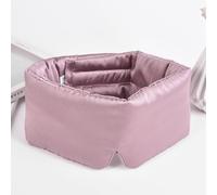 Dore and Rose Deep Face Sleep Mask Ergonomic Sleep Mask Pressure Free Fit for Comfortable Night Sleep (Pink)