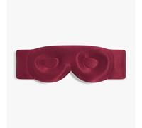 Dore & Rose Deep Sleep Mask, 100% Light Blocking Mulberry Silk Eye Mask (23 Momme) with Extra Room for Lashes, Reduces Eye Bags & Dark Circles, Adjustable Travel Sleep Mask for Men & Women (Burgundy)