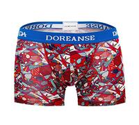 Doreanse Men's Underwear Boxer Brief 1703 (Punkhead/L)