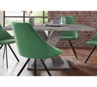 Dorel Ali Dining Table Cement Look 160X90Cm