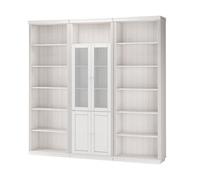Dorel Anita Wall Unit 7 White Lacquer