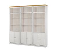 Dorel Anita Wall Unit B In White Honey