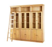 Dorel Anita Wall Unit C In Stained Wax