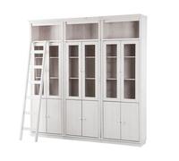 Dorel Anita Wall Unit C White Lacquer