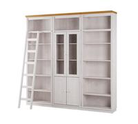 Dorel Anita Wall Unit D In White Honey