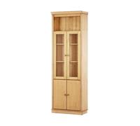 Dorel Anita Wall Unit F In Stained Wax