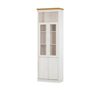 Dorel Anita Wall Unit F In White Honey