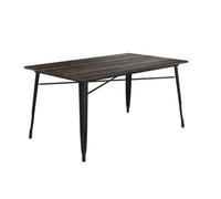 Dorel Blk Fusion Rectangular Dining Table + 4 Chairs Set