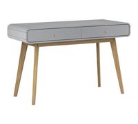 Dorel Home Cassie Desk 2 Drawers GreyGrey120x50x79cm - Grey