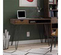 Dorel Concord 1 Drawer Desk - Walnut
