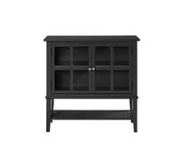Dorel Franklin 2 Door Storage Cabinet Black