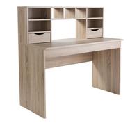 Dorel Home Albion 2 Drawer Desk In Light Oak Look